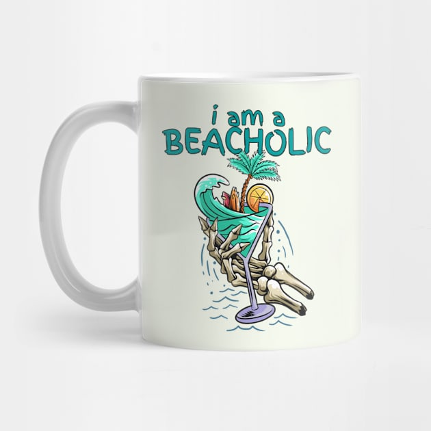 I Am A Beacholic by Oceanutz